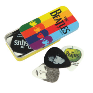 D'Addario Beatles Signature Guitar Pick Tins, Stripes