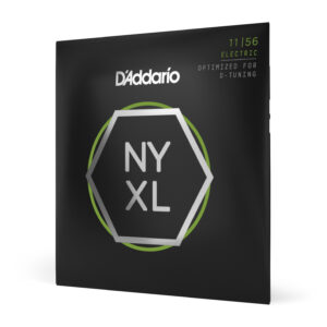 D'Addario NYXL1156 Nickel Wound Electric Guitar Strings, Medium Top / Extra-Heavy Bottom, 11-56