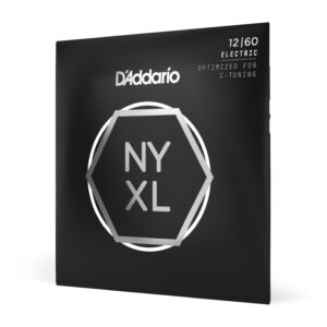 D'Addario NYXL1260 Nickel Wound Electric Guitar Strings, Extra Heavy, 12-60