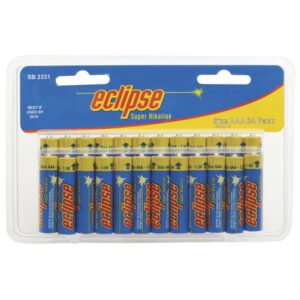 Eclipse Alkaline AAA Pack of 24