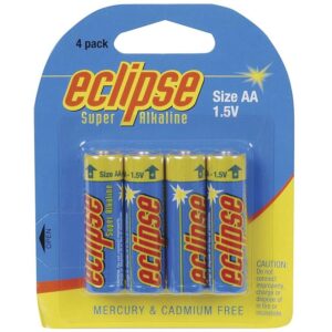 Eclipse Alkaline AA Pack of 4